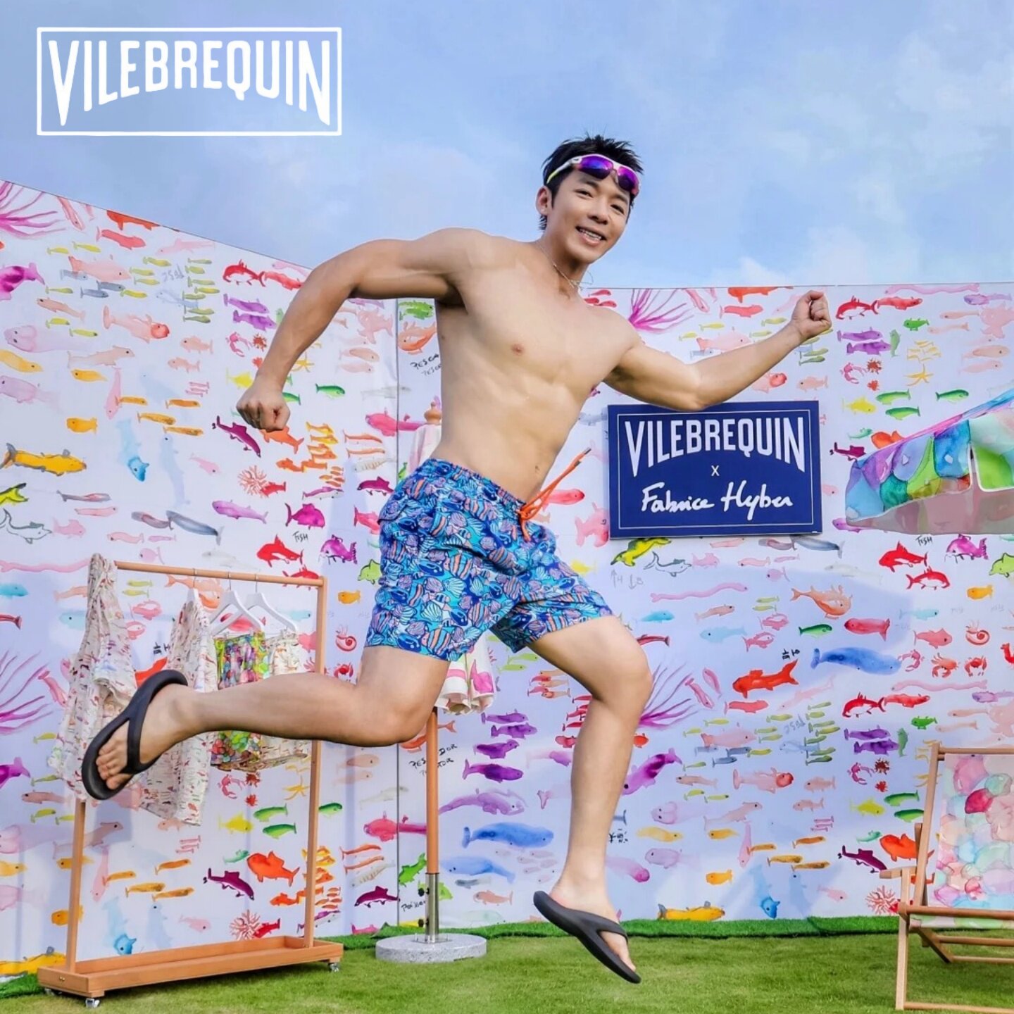 vilebrequin沙滩裤下水短裤泳裤