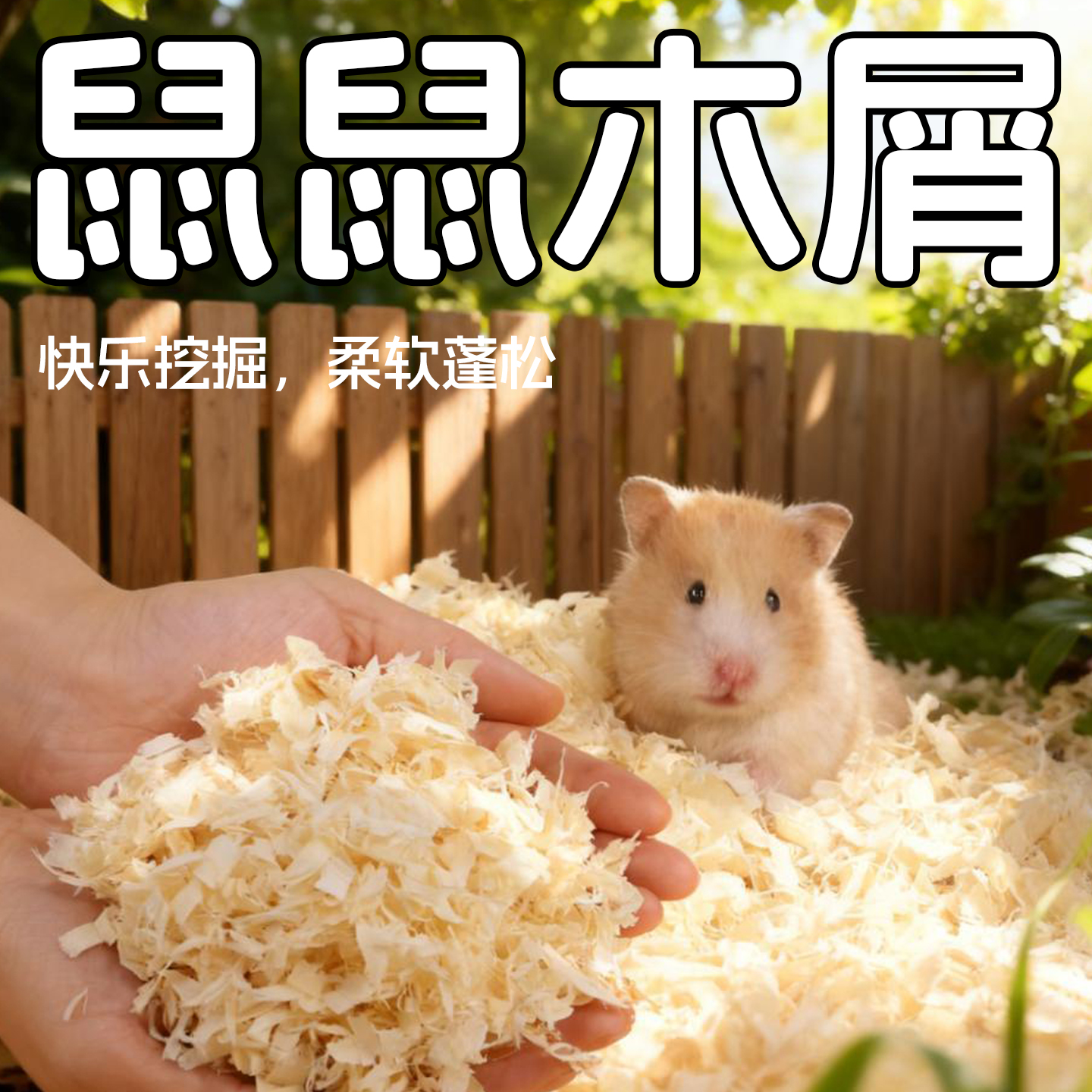 仓鼠垫料金丝熊木屑白杨木刨花
