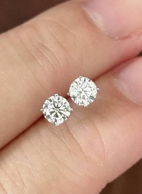 几十块18k培育钻耳钉源头工厂