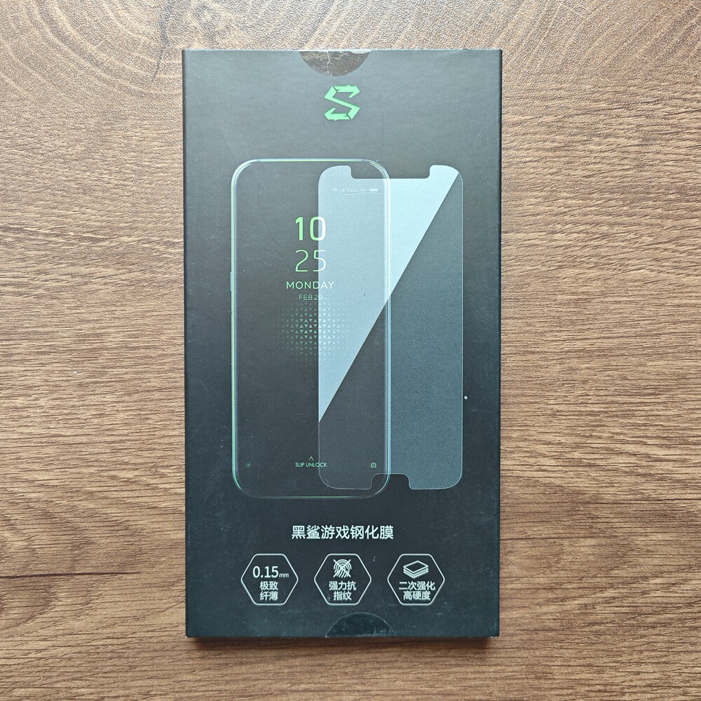 黑鲨游戏钢化膜一代手机Helo 3D高透贴膜5 Pro高清保护膜IPhone15