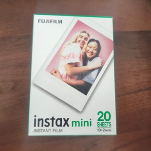 拍立得3寸相纸白边20张适用于富士mini7/7S/8/9/11/12/se/40/90