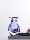 Пиньисюань фиолетовая ваза для цветов с большим животом, легкая роскошная простая стеклянная ваза высокого класса, домашний коммерческий подарок, ваза для цветов mini 2