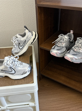 51034男童老爹鞋2026春款儿童运动鞋网面透气女童轻便舒适跑鞋