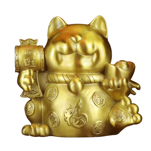 艺诚轩招财猫摆件存钱罐前台店铺
