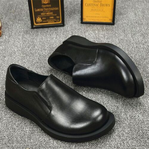 高档大头真皮男鞋休闲商务正装套