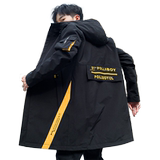 主推款秋季夹克男中长款连帽时尚工装夹克上衣XZ313B-1JK911-P65，男装夹克，星座313B-2