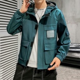 秋季新款男士时尚变色连帽工装夹克外套XZ313B-1-J，男装夹克，星座313B-2