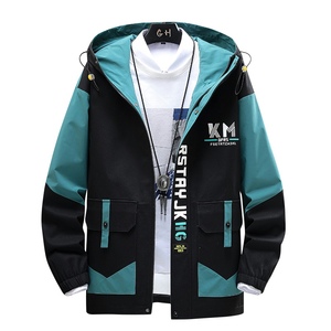 2021秋季潮流ins男士时尚连帽工装夹克外套XZ313B-1-JK028-P60图片