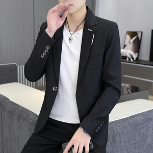 西装男秋季新款时尚休闲小西服外套XZ313B-1-XF2882-P90图片