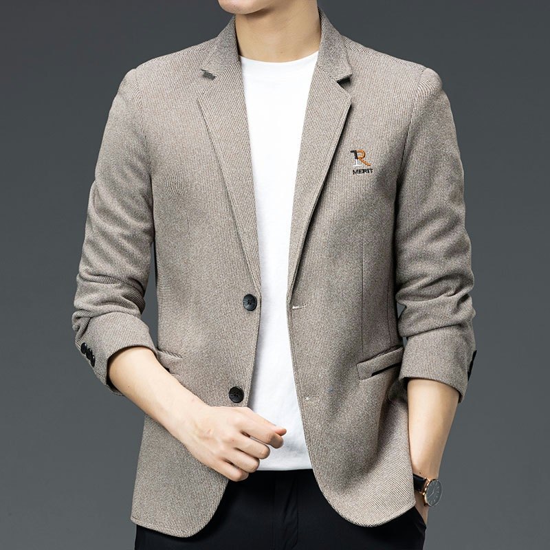 2021秋季新款男士高品质时尚修身小西服外套XZ313B-1-XF824-P100图片