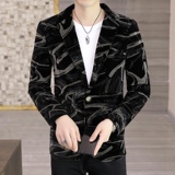 秋季高品质灯芯绒男士休闲小西服上衣外套XZ313B-1-XF352-P90，男装夹克，星座313B-2