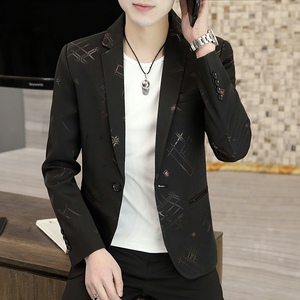 2021秋季新款男士韩版时尚休闲小西服外套XZ313B-1-XF1688-P85图片