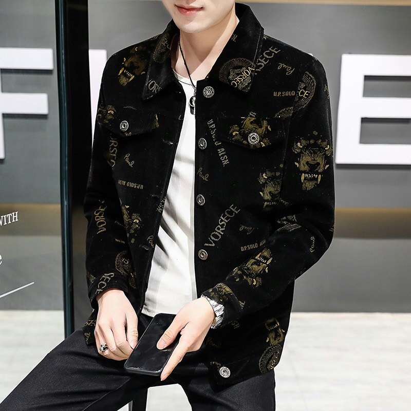 秋季新款高品质灯芯绒男士休闲小西服上衣外套XZ313B-1-XF351-P85图片