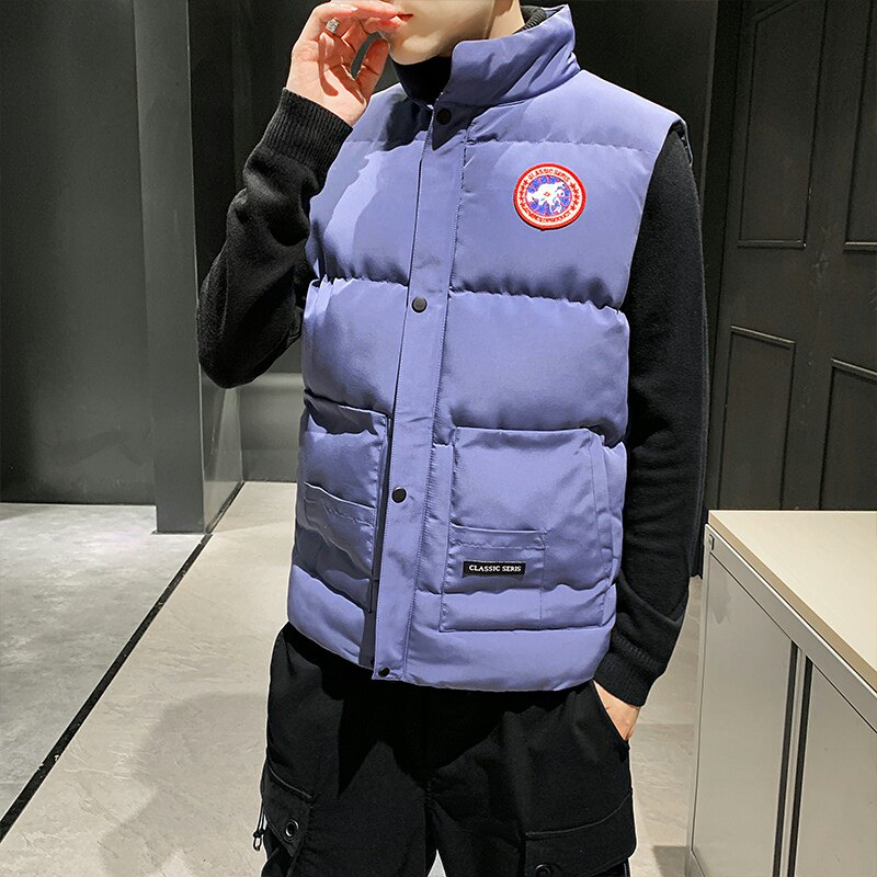 秋冬新款潮流帅气立领休闲男士马甲外套XZ313B-1-M0908-P55,男装背心/马甲,星座313B-2