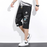 夏季新款流行时尚牛仔短裤男休闲七分裤XZ313B-1-NZ810，男装休闲裤，星座313B-2