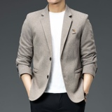 XF824-P100秋季新款男士高品质时尚商务修身小西服外套XZ313B-1，男装西服，星座313B-2