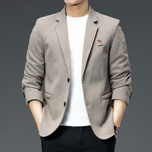 XF824-P100秋季新款男士高品质时尚商务修身小西服外套XZ313B-1图片