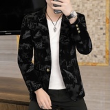 秋季新款高品质男士修身休闲小西服外套上衣XZ313B-1-XF353-P90，男装夹克，星座313B-2