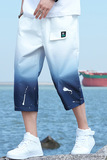 主推短裤男士夏季渐变色潮流时尚工装七分裤XZ313B-1-K2010-P25，男装休闲裤，星座313B-2