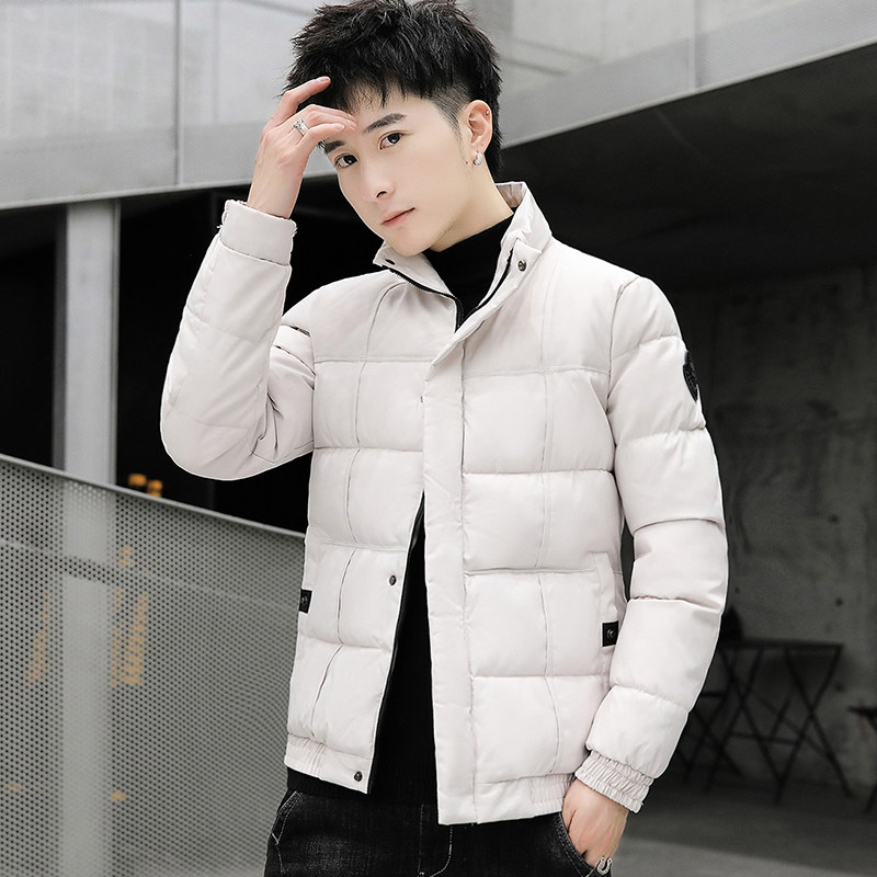 冬季男士立领棉衣休闲帅气上衣外套 XZ313B-1-MY8696-P65图片