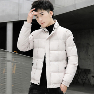 冬季男士立领棉衣休闲帅气上衣外套 XZ313B-1-MY8696-P65图片