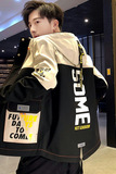 夹克男潮流ins男士时尚连帽工装外套XZ313B-1-JK1201-P60，男装夹克，星座313B-2