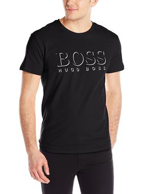boss运动全棉美国青年男士t恤