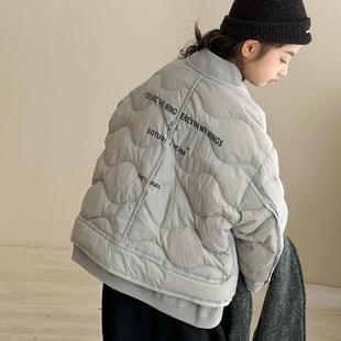 女童羽绒服2026新款冬装洋气女大童白鸭绒冬季儿童棒球领保暖外套