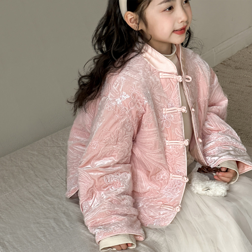 女童拜年服国风棉服2026新款洋气儿童新中式外套加厚冬装新年衣服,童装/婴儿装/亲子装,棉袄/棉服,淘宝优惠券,粉丝福利购,淘宝优惠卷