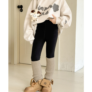 女童打底裤秋冬款2026新款女大童裤子秋装初中生小女孩外穿休闲裤