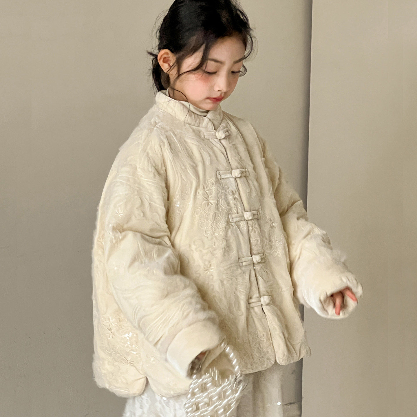 女童棉衣新年外套2026冬季新款儿童新中式盘扣立领中大童唐装棉服,童装/婴儿装/亲子装,棉袄/棉服,淘宝优惠券,粉丝福利购,淘宝优惠卷