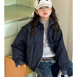 女童棉服2026新款儿童冬装加厚棉衣女大童外套洋气穿搭初中生棉袄