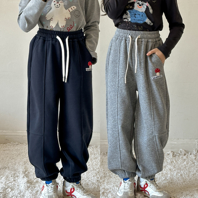 女童春秋款休闲裤大童运动裤卫裤