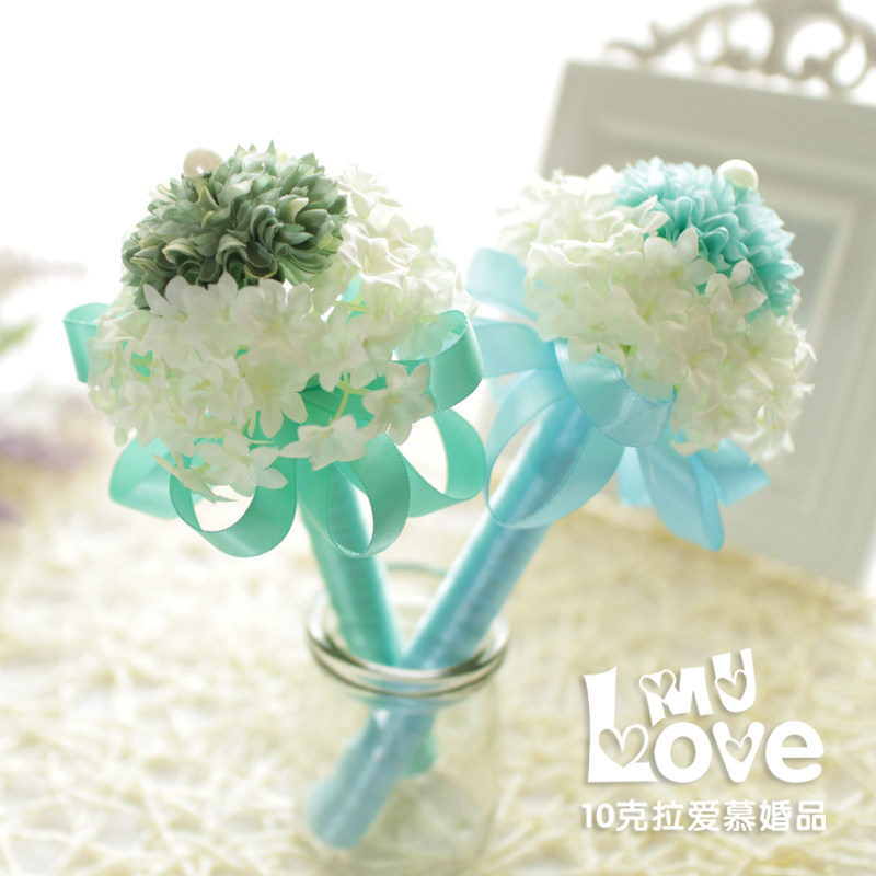 纯手工婚礼签到笔创意签名笔结婚签到笔冰蓝商务签到台装饰在类目 节庆用品/礼品, 其它节庆用品中 - 来自Buy2taobao.com提供专业的淘宝代购服务