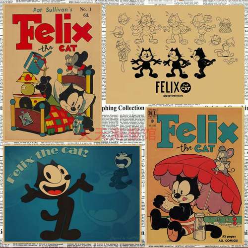 菲利克斯猫菲力猫动漫海报