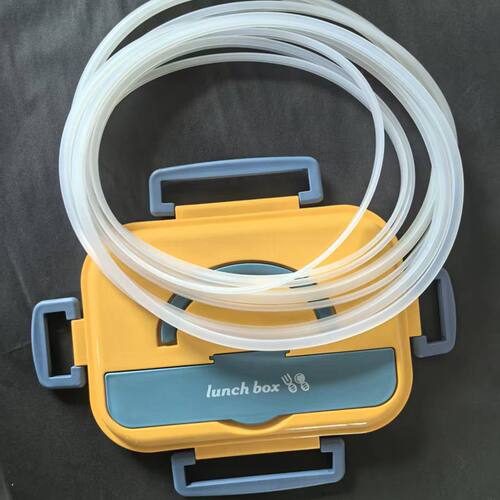 学生饭盒垫胶密封硅胶圈便当盒胶