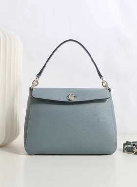 24年芙r新Danae牛皮5色双肩带可拆卸通勤王道高智豆腐包同步ZG