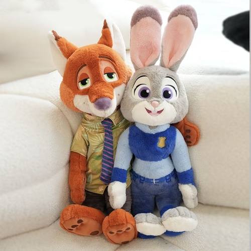 疯狂动物城公仔兔子朱迪尼克狐狸