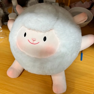 dongdong羊玩偶公仔大号蛋仔派对周边玩具咚咚羊娃娃抱枕生日礼物
