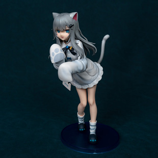 甘城猫猫Nachoneko手办美少女VTUBER虚拟主播可爱二次元模型摆件