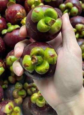 北京新发地发货泰国5A山竹新鲜水果孕妇油嘛竹7斤装京津冀包邮