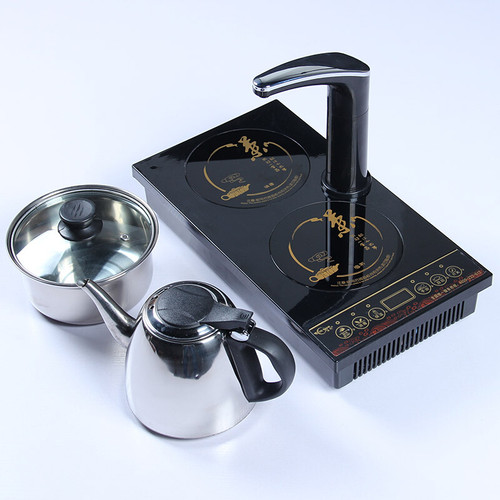 自动上水平板电磁茶炉烧水壶茶具