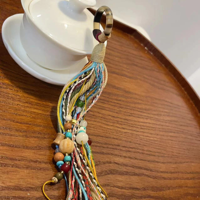 手工藏式万能流苏DIY手搓棉线编织穗包挂车挂钥匙链吊穗饰品配饰