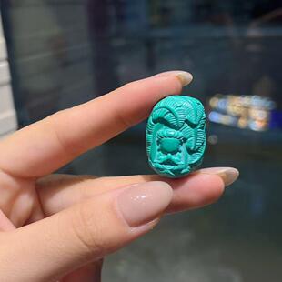 菱镁矿无相佛象神diy配件手工编织手绳手链串珠挂件手串文玩饰品