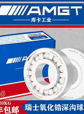AMGT瑞士陶瓷球氧化锆轴承6309CE 6310CE 6311CE 6312CE
