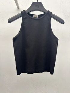 时尚 现韩国东大门代购 were piece女2026春季 背心 圆领纯色休闲无袖