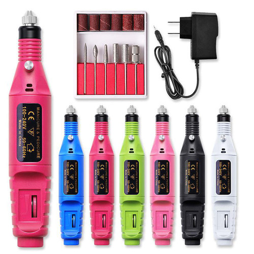 1 Set Professional Electric Nail Drill Machine Manicure