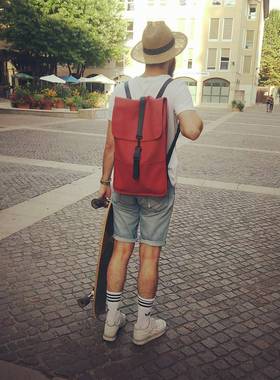 Obscure | RAINS Backpack Rust 防水双肩背包 现货