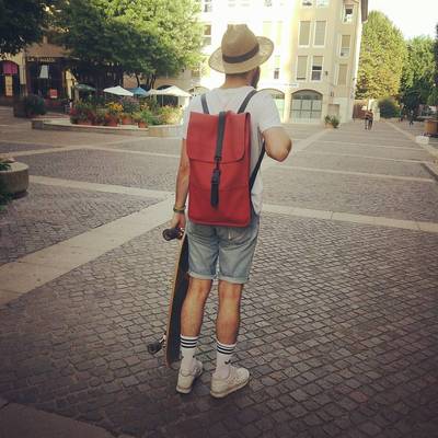 obscure防水双肩背包现货