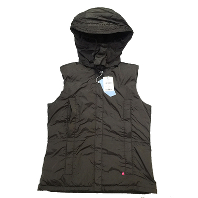 出口韩国TREKSTA 冬季女款户外羽绒马甲 超轻保暖两面穿背心 小码